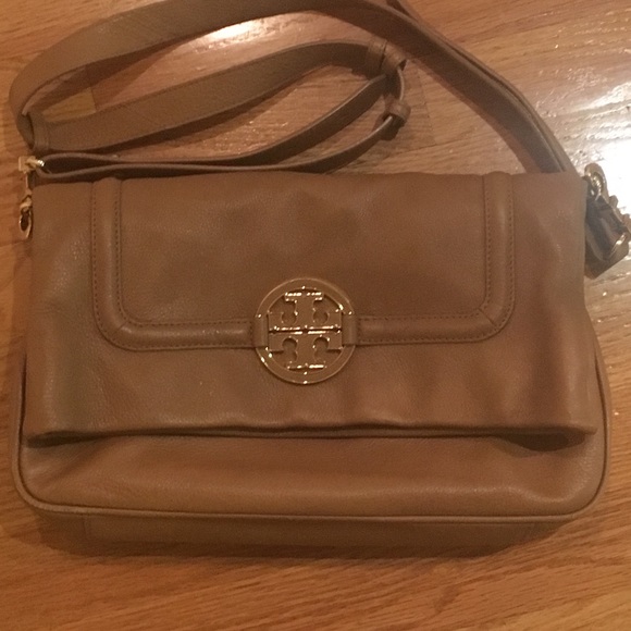 Tory Burch Handbags - Tory Burch Amanda Foldover  Messenger Bag RoyalTN
